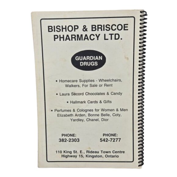 Vintage 1980s Cookbook Best of Carveth Care Center Ladies Auxiliary Gananoque ON - Picture 2 of 16